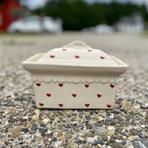 Terrine rectangulaire blanc hertzele