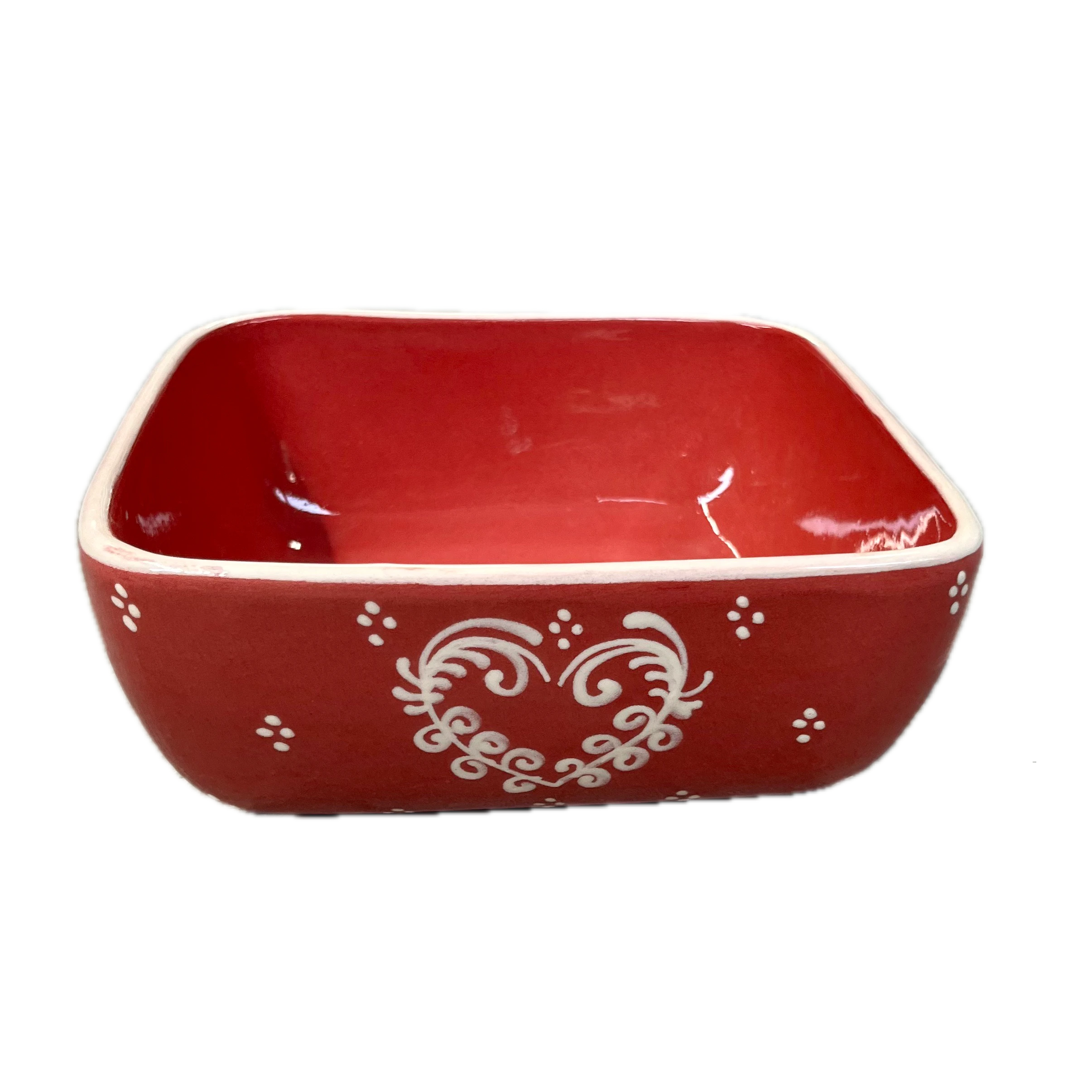 Saladier carré cerise cœur frise – Image 2