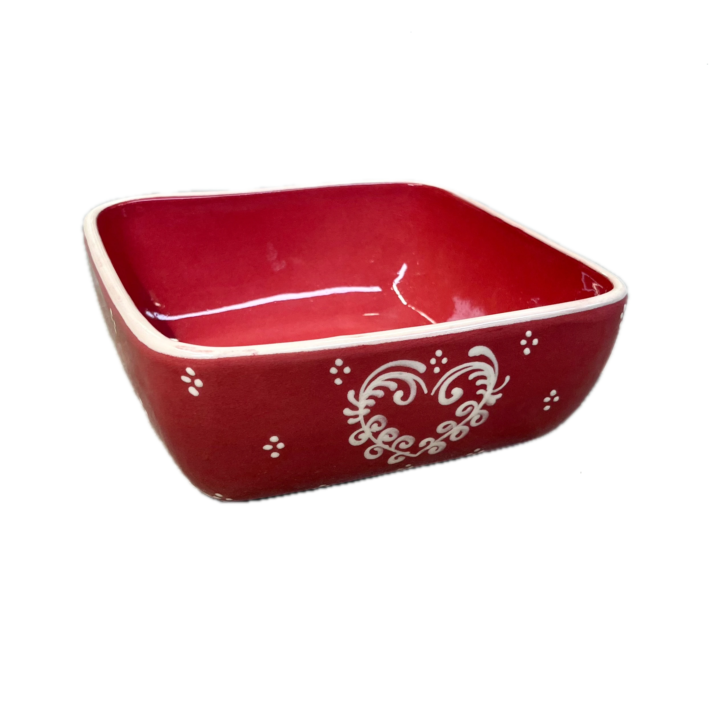 Saladier carré cerise cœur frise – Image 3